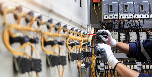 Professional Electrician technician working in Avon, OH